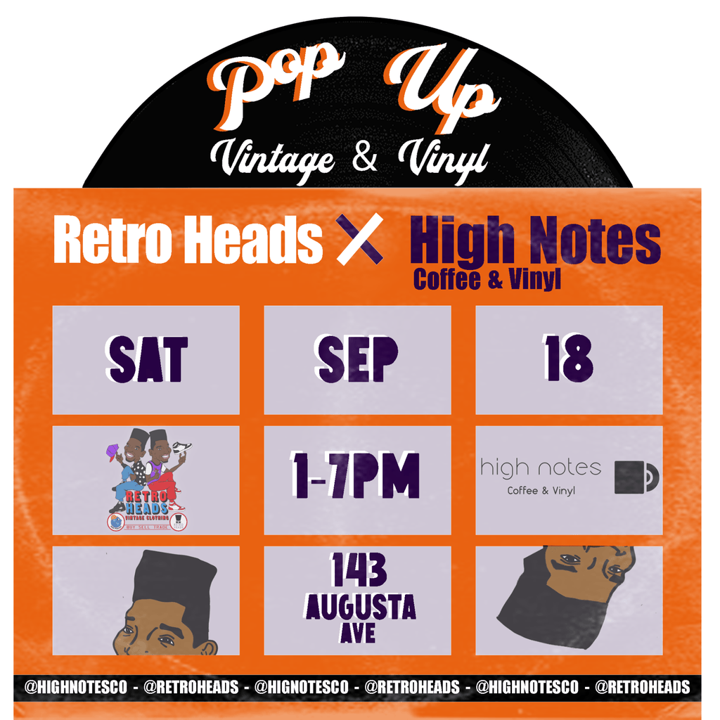 Retro Heads x High Notes Pop-Up Shop
