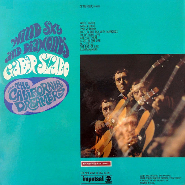 Gabor Szabo And The California Dreamers : Wind, Sky And Diamonds (LP, Album)