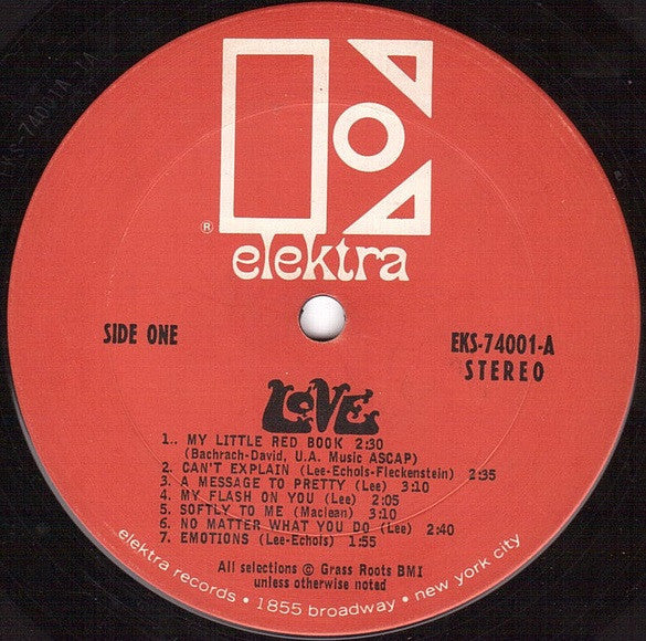 Love : Love (LP, Album, RE, Ter)