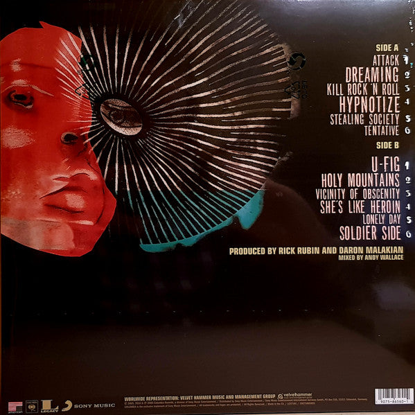 System Of A Down : Hypnotize (LP, Album, RE)