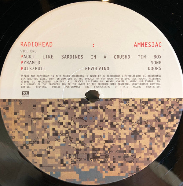 Radiohead : Amnesiac (2x12", Album, RE)
