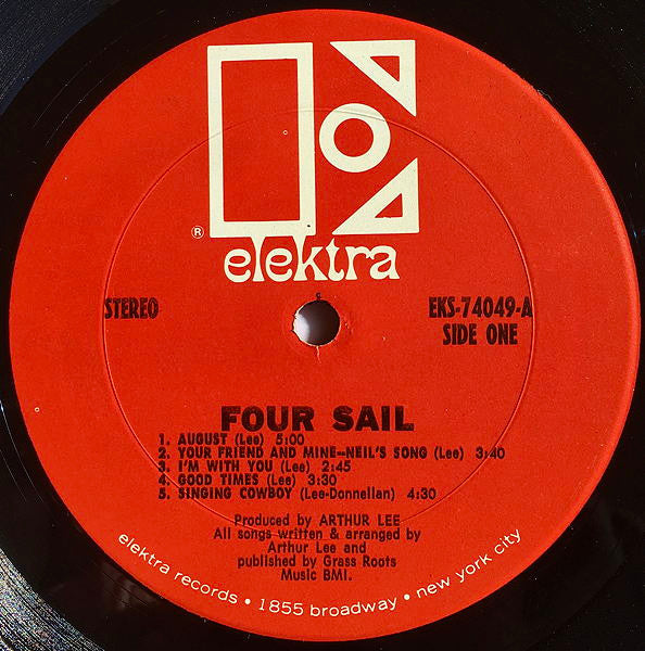 Love : Four Sail (LP, Album, Pit)