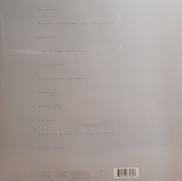Kanye West : 808s & Heartbreak (2xLP, Album + CD, Album + RE)