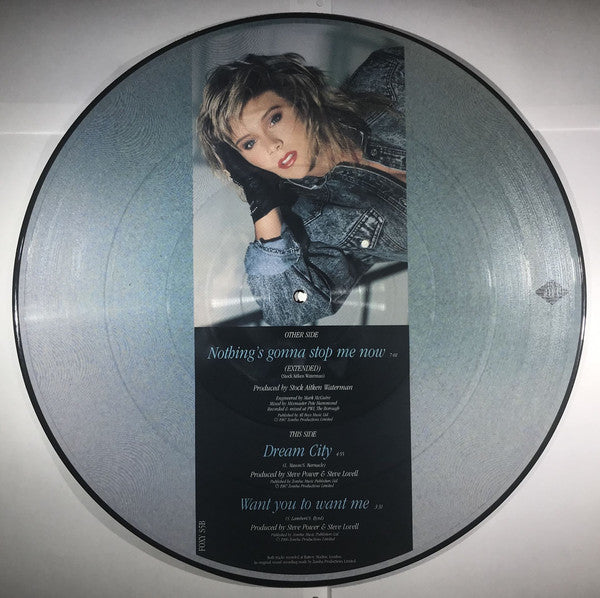 Samantha Fox : Nothing's Gonna Stop Me Now (12", Single, Pic)