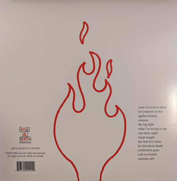 Stars : Set Yourself On Fire (LP, Album, RE, RP)