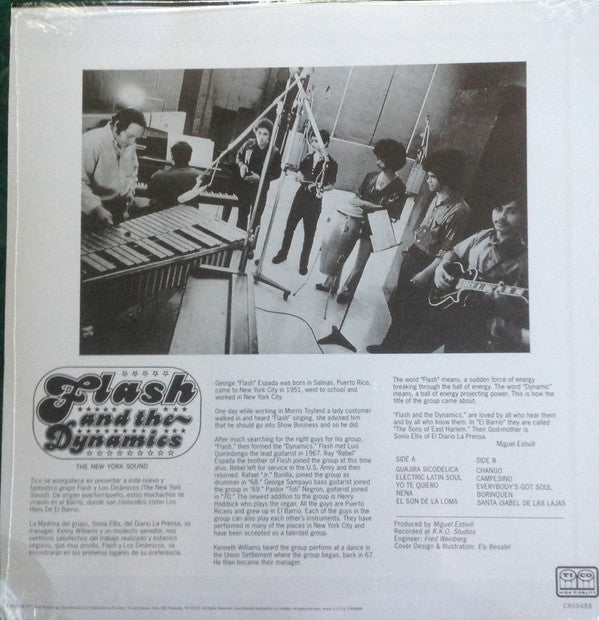 Flash & The Dynamics : The New York Sound (LP, Album, RSD, Ltd, RE, 180)