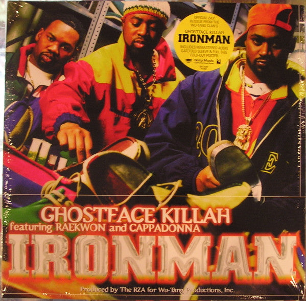 Ghostface Killah : Ironman (2xLP, Album, RE, RM, Gat)
