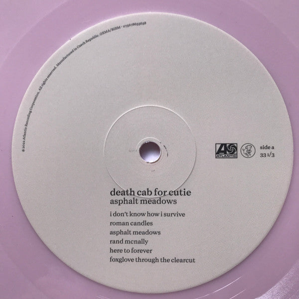 Death Cab For Cutie : Asphalt Meadows (LP, Album, Ltd, Pin)