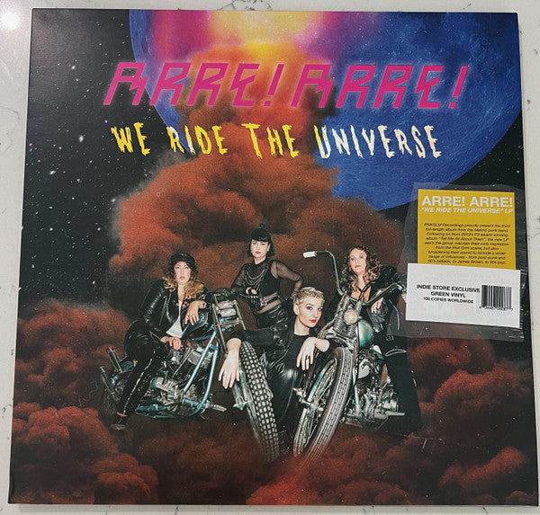 Arre! Arre! : We Ride The Universe (LP, Gre)