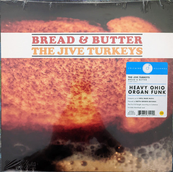The Jive Turkeys : Bread & Butter (LP, Album, Ltd, RP, Yel)