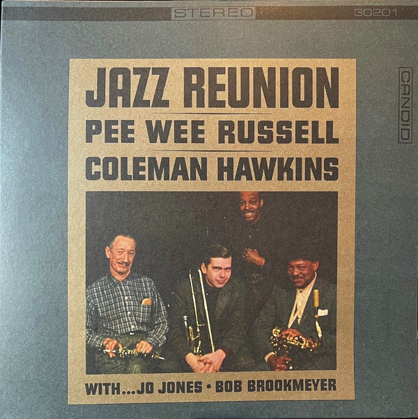 Pee Wee Russell And Coleman Hawkins : Jazz Reunion (LP, Album, RE, RM)