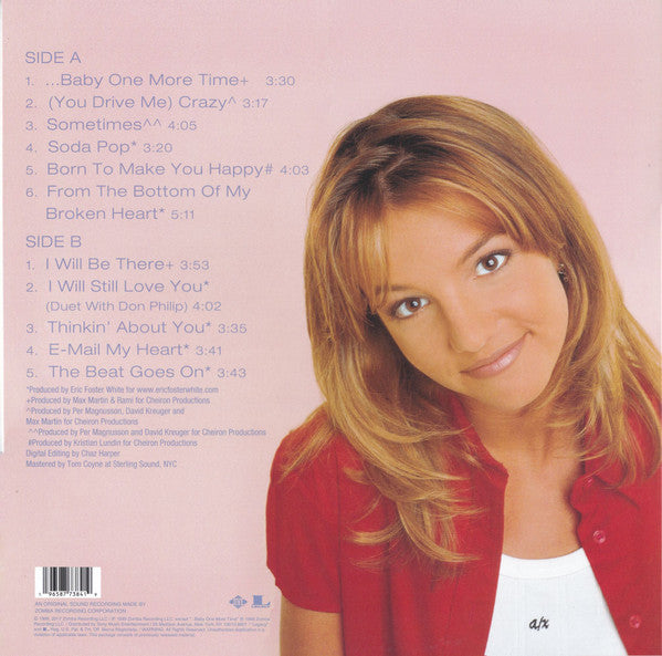 Britney Spears : ...Baby One More Time (LP, Album, RE)