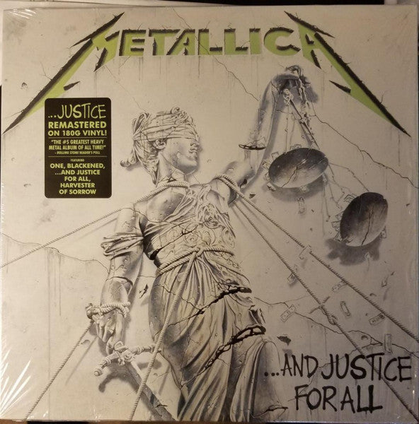 Metallica : ...And Justice For All (2xLP, Album, RE, RM, RP, 180)