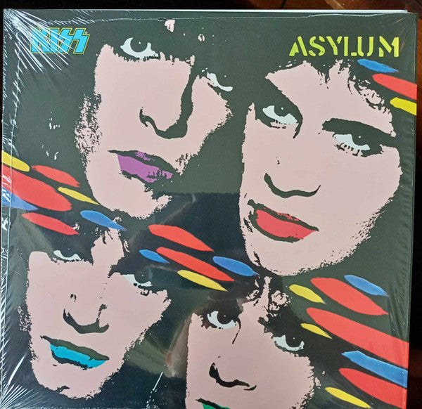 Kiss : Asylum (LP, Album, Unofficial, Whi)