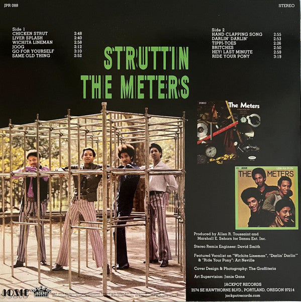 The Meters : Struttin' (LP, Ltd, RE, Cle)