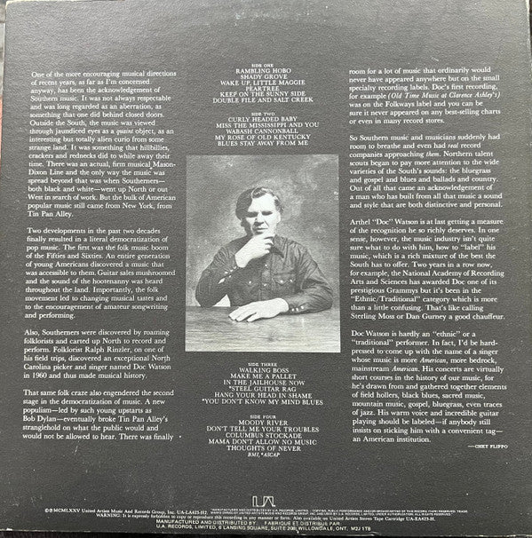 Doc Watson : Memories (2xLP, Album)
