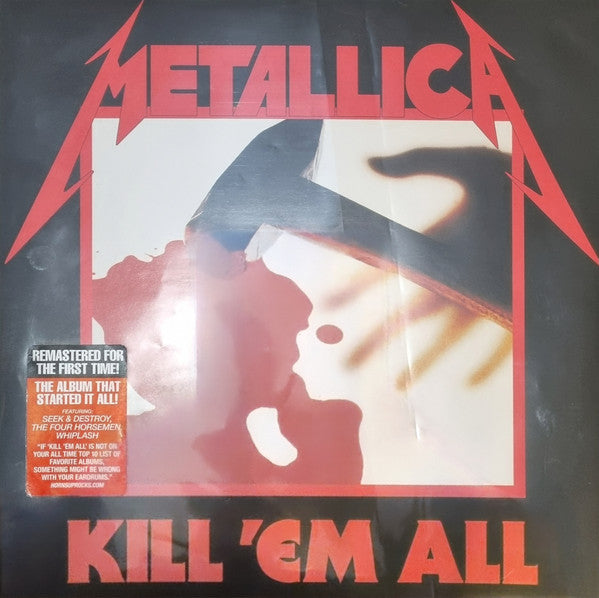 Metallica : Kill 'Em All (LP, Album, RE, RM)