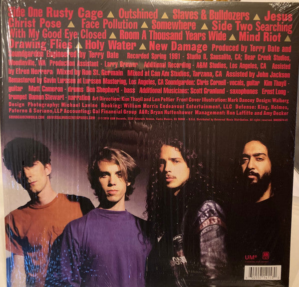 Soundgarden : Badmotorfinger (LP, Album, RE, RM, RP, Pre)