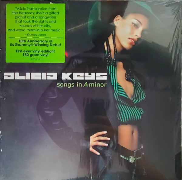 Alicia Keys : Songs In A Minor (2xLP, Album, RE, RM, 180)