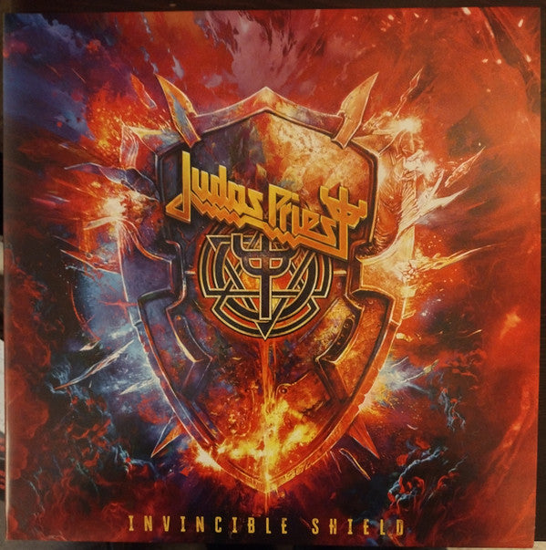 Judas Priest : Invincible Shield (2xLP, Album, Ltd, Red)