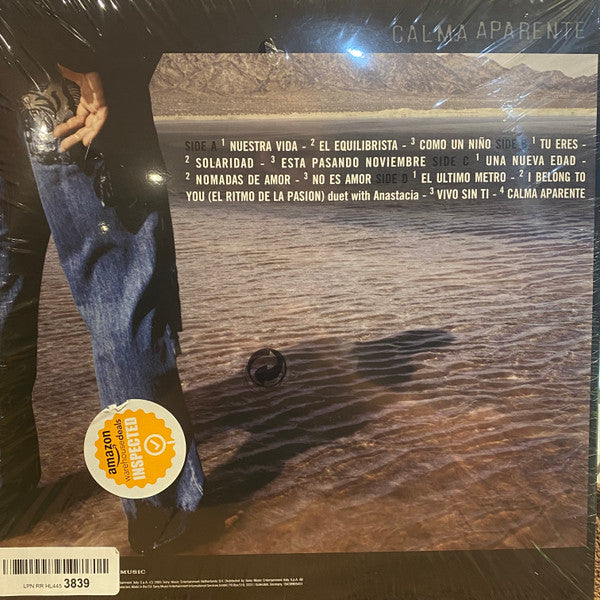 Eros Ramazzotti : Calma Aparente (2xLP, Album, Blu)
