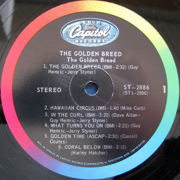 The Back-Wash Rhythm Band : The Golden Breed (LP, Album)