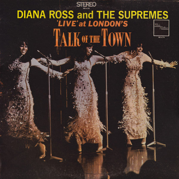 Diana Ross And The Supremes* : 'Live' At London's Talk Of The Town (LP, Album)