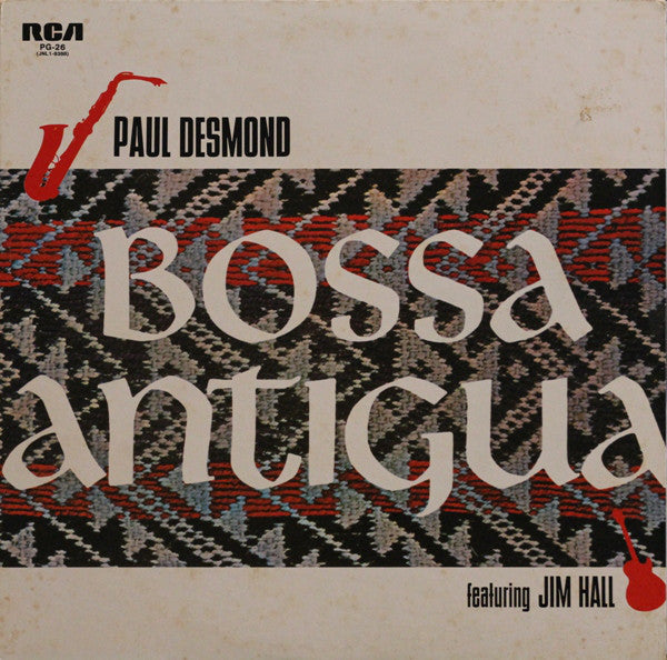 Paul Desmond Featuring Jim Hall : Bossa Antigua (LP, Album, Ltd, RE)