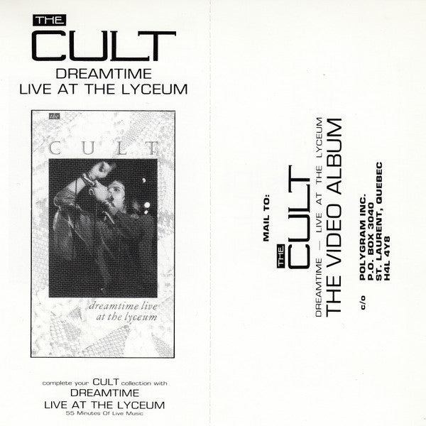 The Cult : Live At The Lyceum - London - 20th May 1984 (LP, Album)