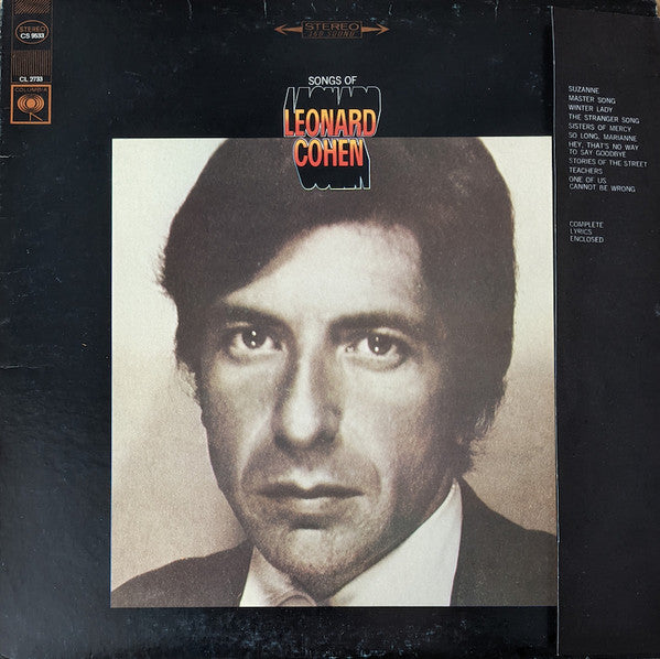 Leonard Cohen : Songs Of Leonard Cohen (LP, Album)