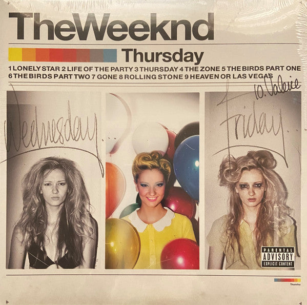 The Weeknd : Thursday (2xLP, Mixtape, RE)