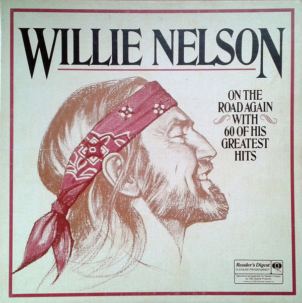 Willie Nelson : On The Road Again With 60 Of His Greatest Hits (Box, Comp + 5xLP)