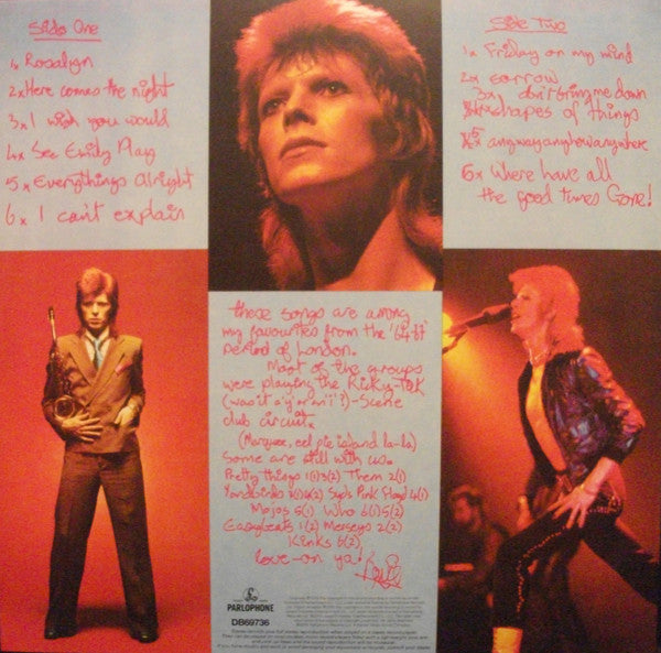 Bowie* : Pinups (LP, Album, RE, RM, 180)