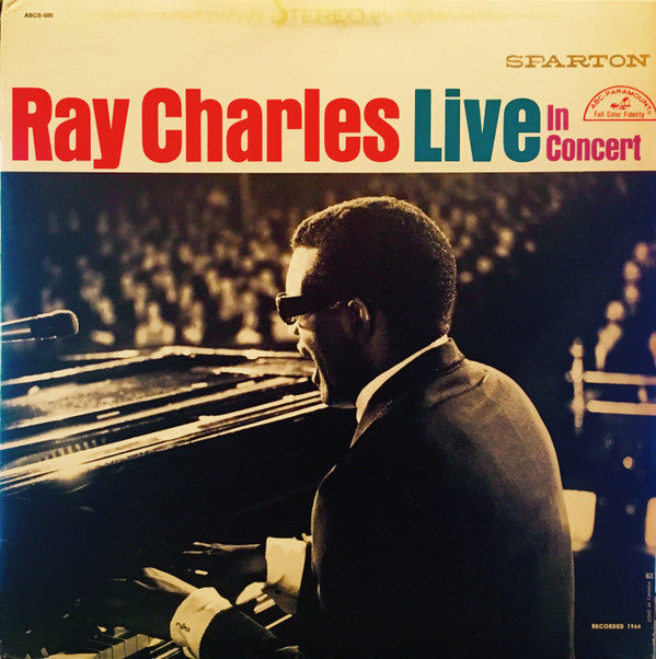 Ray Charles : Ray Charles Live In Concert (LP)