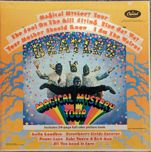 The Beatles : Magical Mystery Tour (LP, Album, Red)