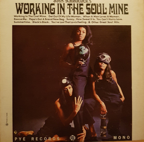 The John Schroeder Orchestra : Working In The Soul Mine (LP, Mono)