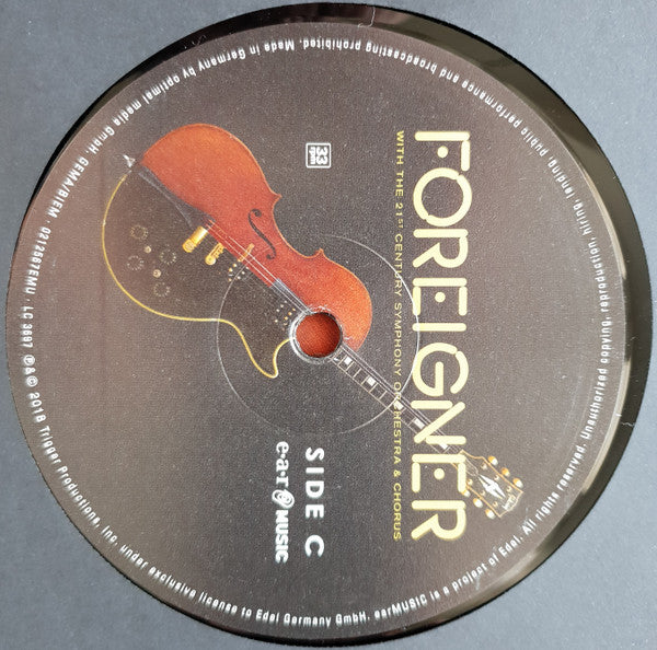 Foreigner : Foreigner With The 21st Century Symphony Orchestra & Chorus (2xLP, Album, Ltd + DVD-V, NTSC)