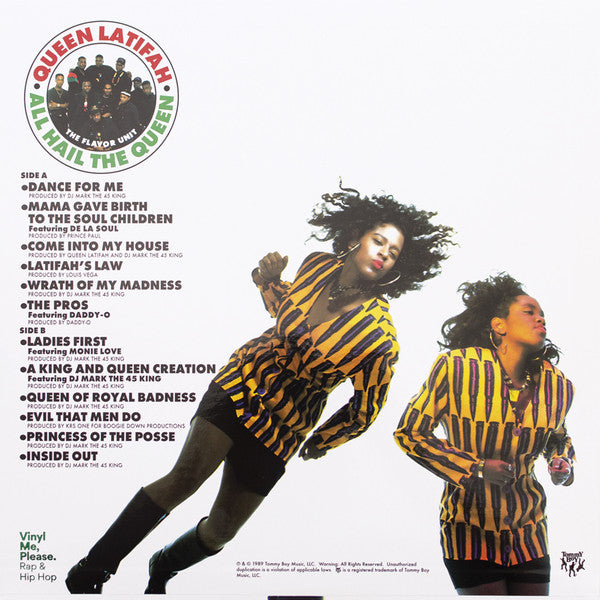 Queen Latifah : All Hail The Queen (LP, Album, Club, RE, Cle)