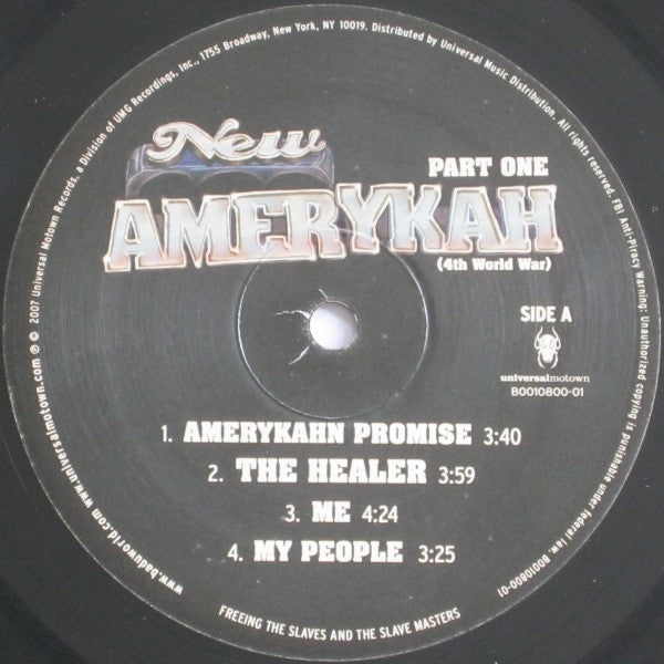 Erykah Badu : New Amerykah: Part One (4th World War) (2xLP, Album, Gat)