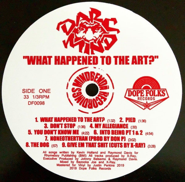 Darc Mind : What Happened To The Art? (LP, Album, Ltd)
