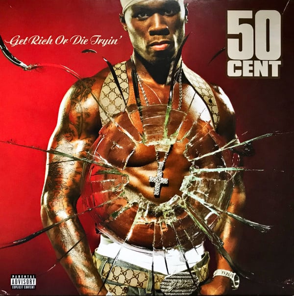 50 Cent : Get Rich Or Die Tryin' (2xLP, Album, RE)