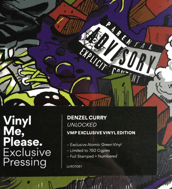 Denzel Curry X Kenny Beats : Unlocked (LP, EP, Club, Ltd, Num, Gre)