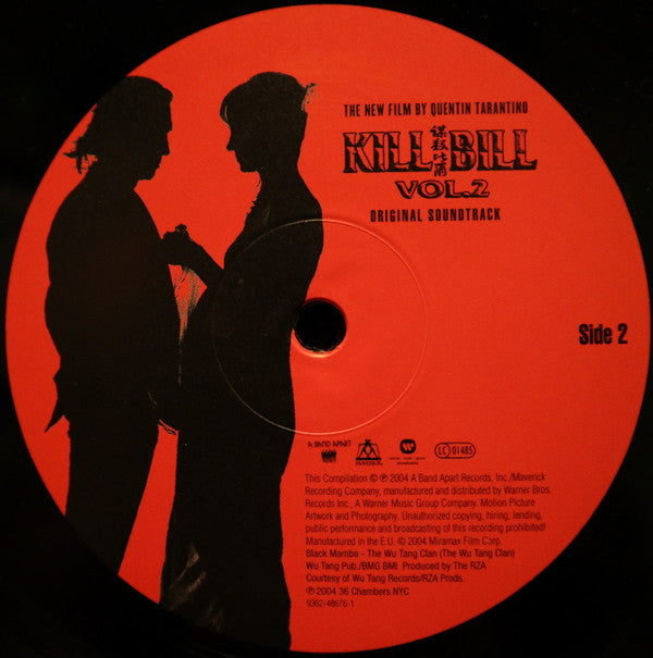 Various : Kill Bill Vol. 2 (Original Soundtrack) (LP, Album, RE, RP)