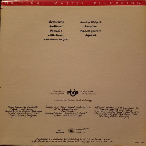 Poco (3) : Legend (LP, Album, Ltd, RM)