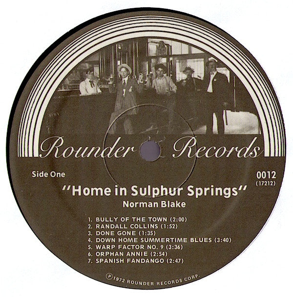 Norman Blake (2) : Home In Sulphur Springs (LP, Album, Wak)