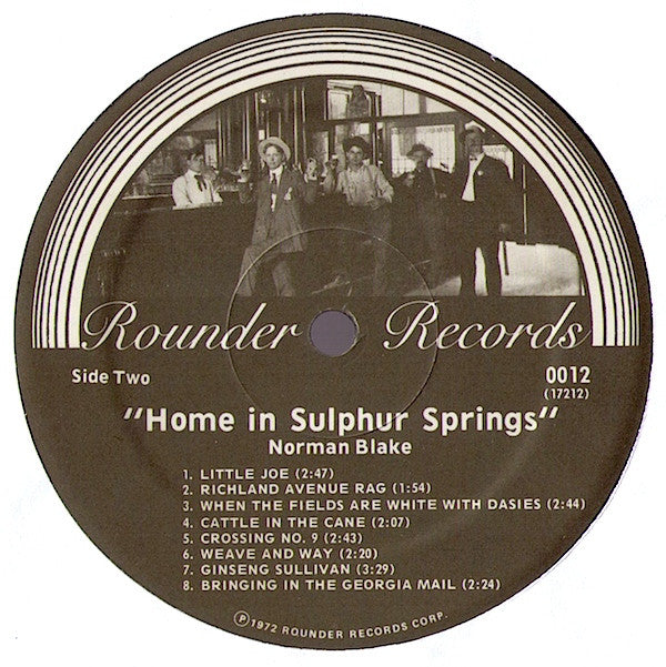 Norman Blake (2) : Home In Sulphur Springs (LP, Album, Wak)