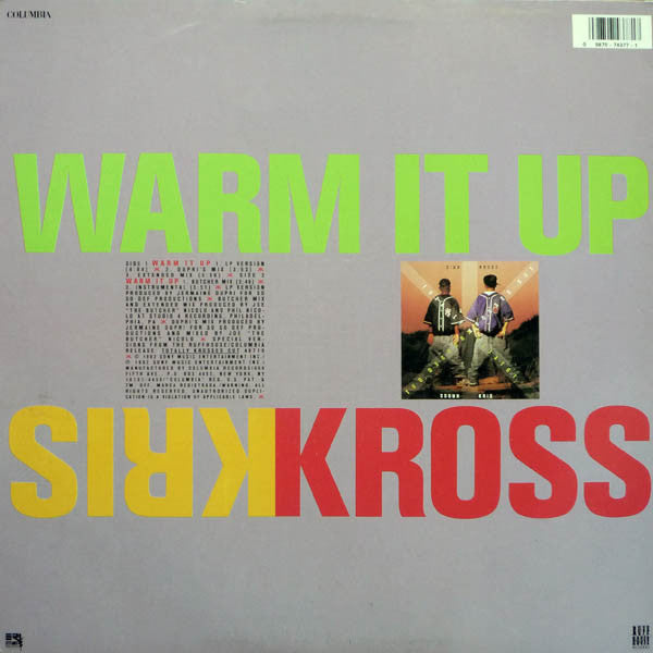 Kris Kross : Warm It Up (12")