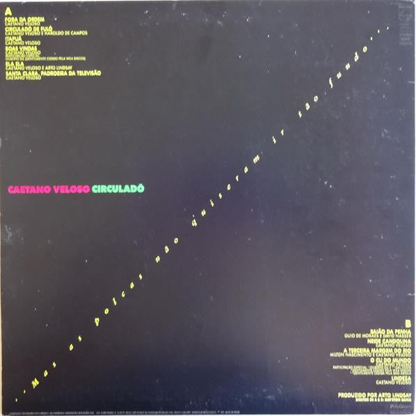 Caetano Veloso : Circuladô (LP, Album)