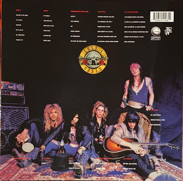 Guns N' Roses : Appetite For Destruction (LP, Album, RE)