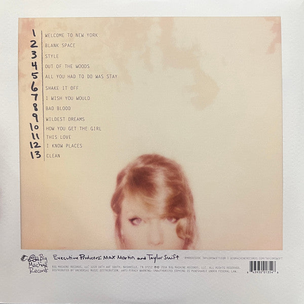 Taylor Swift : 1989 (2xLP, Album, RE, Van)